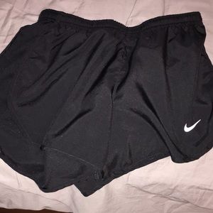 Black Nike dry fit shorts
